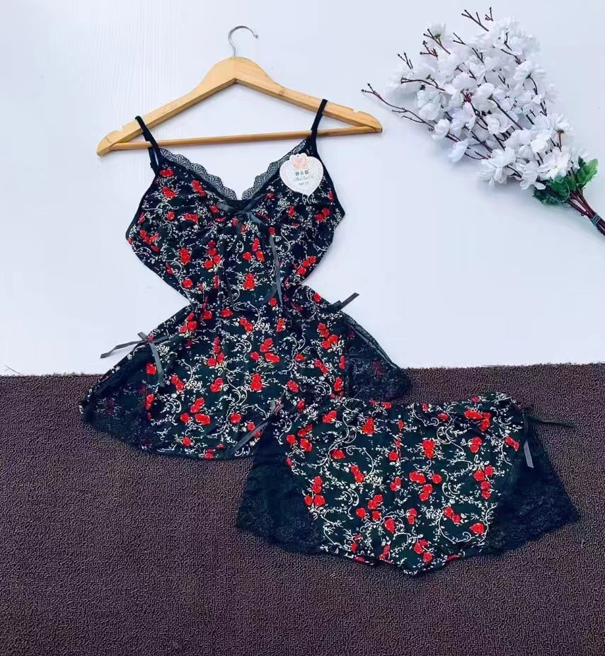 Fashionable Women's Sleepwear SetStyle Lingerie Sexy Nightwear for Women