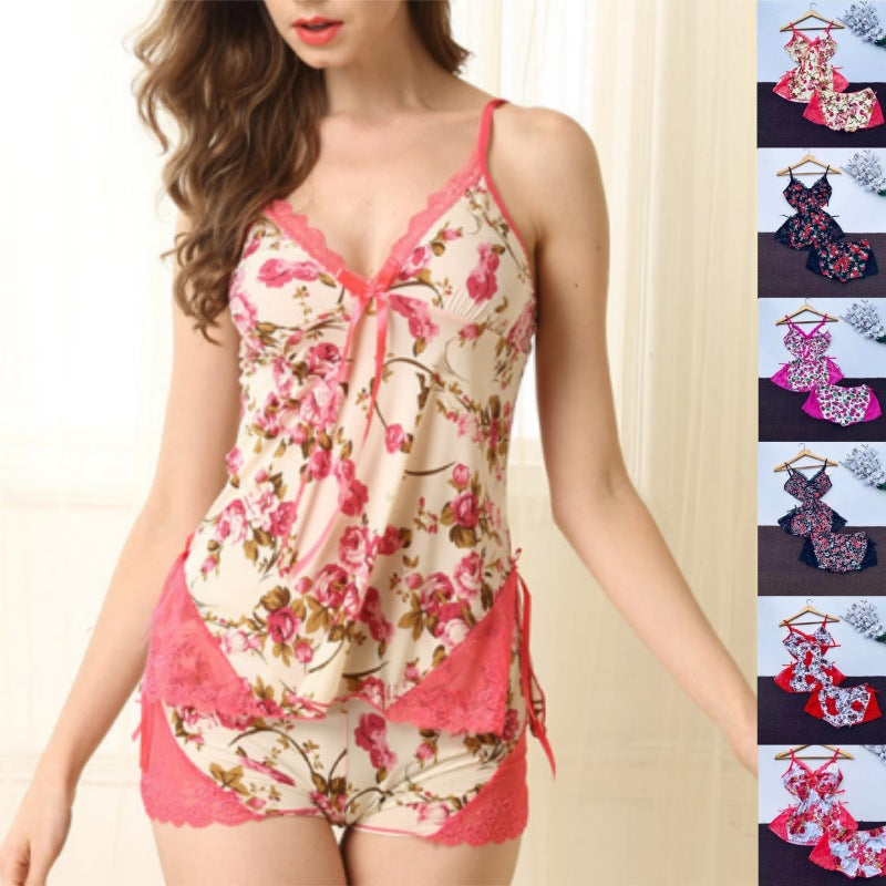 Fashionable Women's Sleepwear SetStyle Lingerie Sexy Nightwear for Women