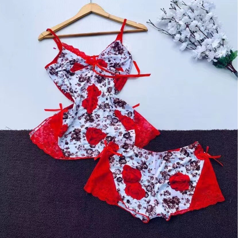 Fashionable Women's Sleepwear SetStyle Lingerie Sexy Nightwear for Women